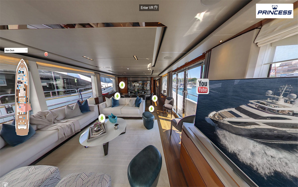 Princess Yacht 360 by VPiX